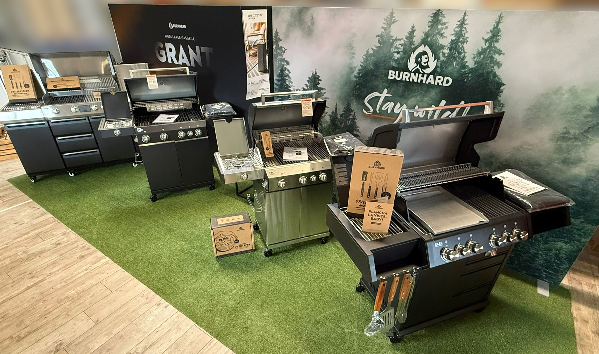 Neuer BURNHARD Showroom der SILVER GmbH in 29690 Lindwedel - Grillfans aufgepasst!