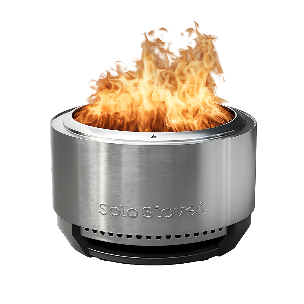 Solo Stove Summit 24" Feuerschale - Premium Feuerstelle mit Quick-Strike Cone™ und raucharmer Verbrennung für 5-7 Personen von Solo Stove