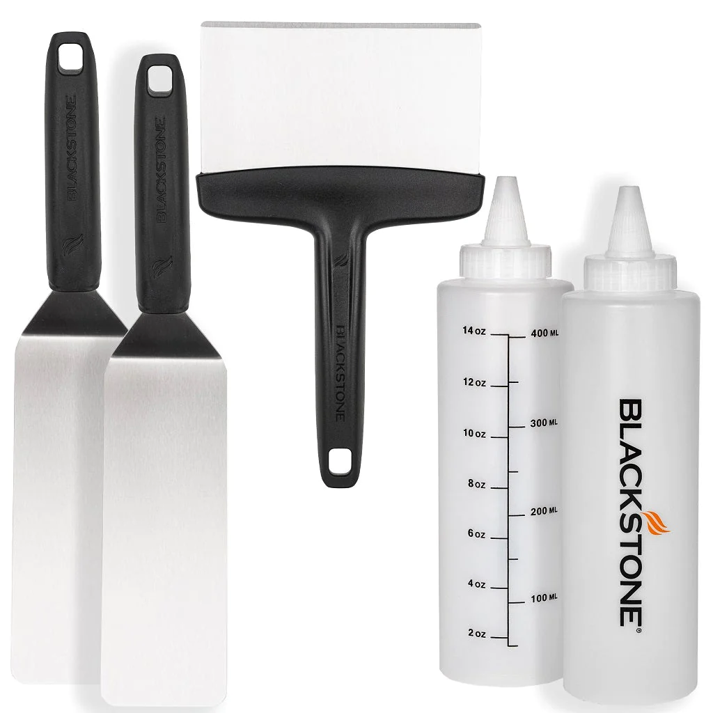 Blackstone Professional Toolkit 5 teilig Premium Grillzubehör für perfekte Griddle Ergebnisse | 5230 EU von Blackstone