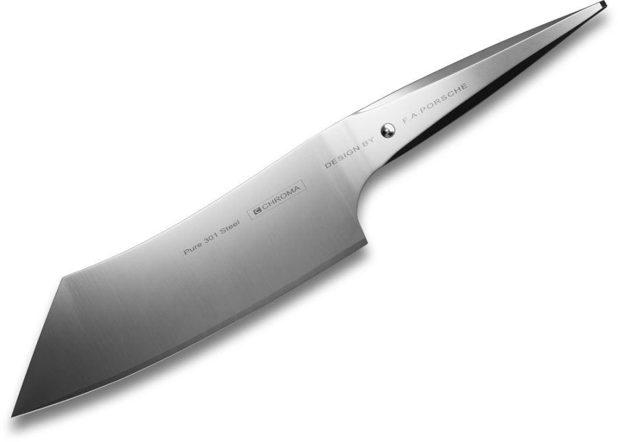 CHROMA Type 301 P-40 Hakata Santoku 19 cm Design by F. A. Porsche von CHROMA
