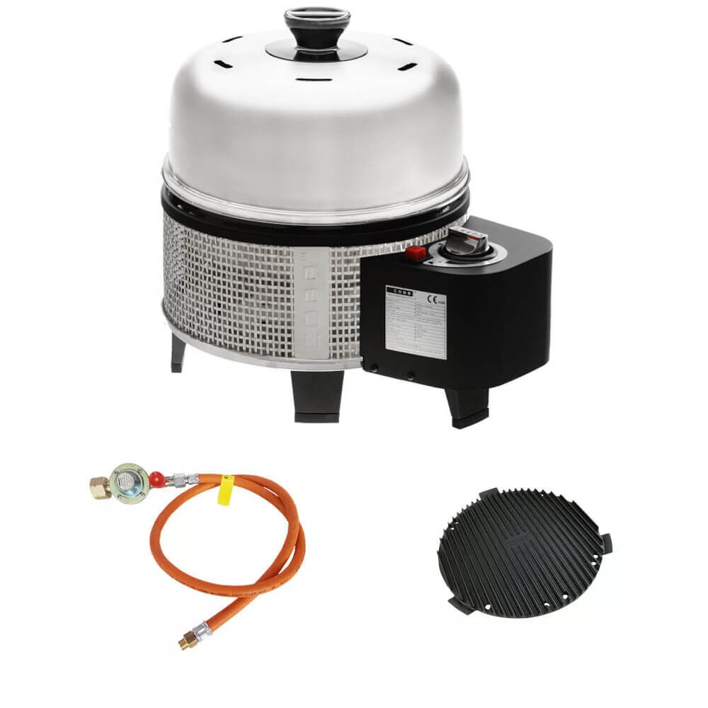 Cobb Gas DELUXE 2.0 Grill Multifunktionsküche inkl. Adapter Set 2m (CG2000) für 5kg - 11kg Gasflasche