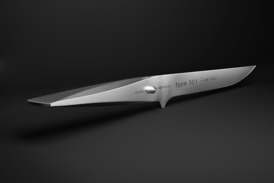 CHROMA Type 301 Ausbeinmesser 14 cm P-08 | Präzises Ausbeinmesser im Design von F.A. Porsche von CHROMA