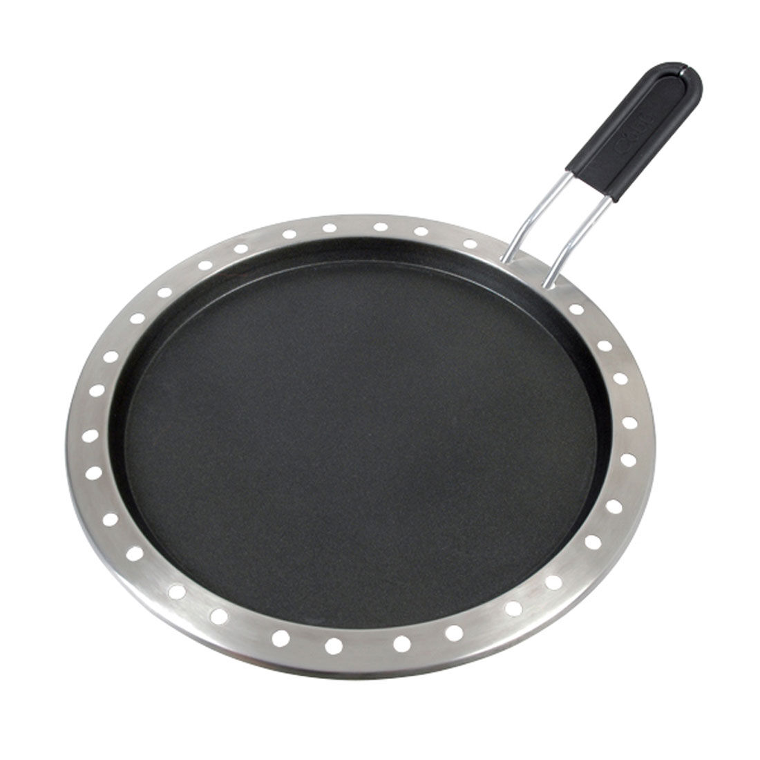 Bratpfanne aus Edelstahl inkl. Griff für den Cobb Grill EASY TO GO & Premier & Premier Gas (CO19) von Cobb