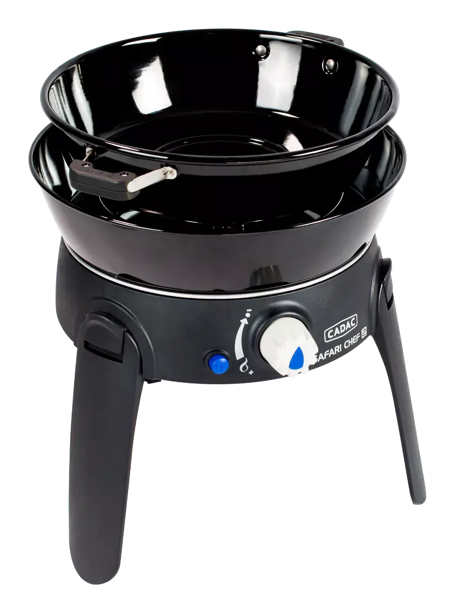CADAC Safari Chef 30 LP Lite 50mbar | Kompakter Gasgrill | Leichtgewicht | Aufbewahrungstasche von CADAC CADAC Safari Chef 30 LP Lite 50mbar | Kompakter Gasgrill | Leichtgewicht | Aufbewahrungstasche von CADAC